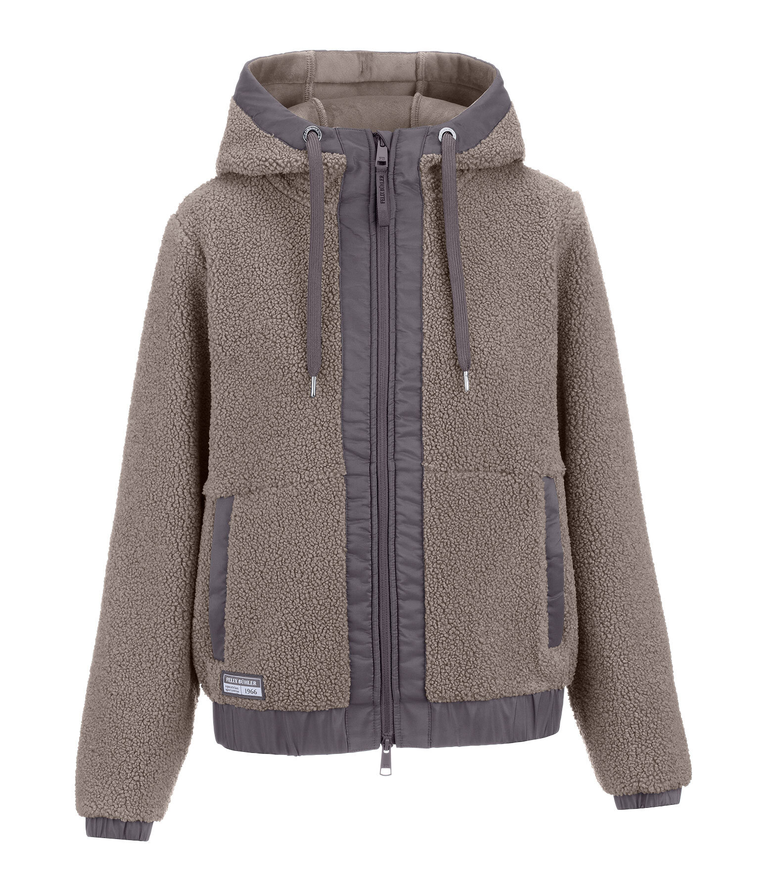 teddyfleece jas Mia met capuchon