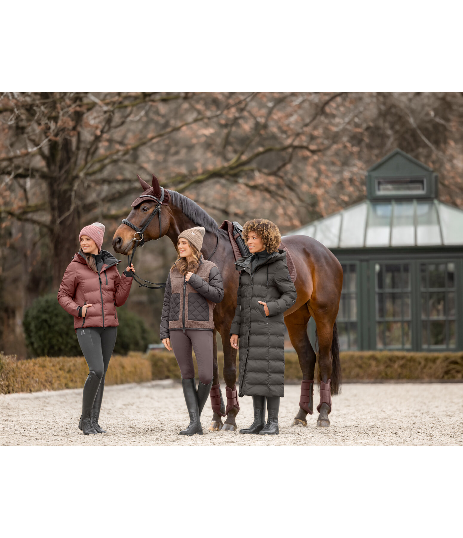 rij-jas met Hailey capuchon
