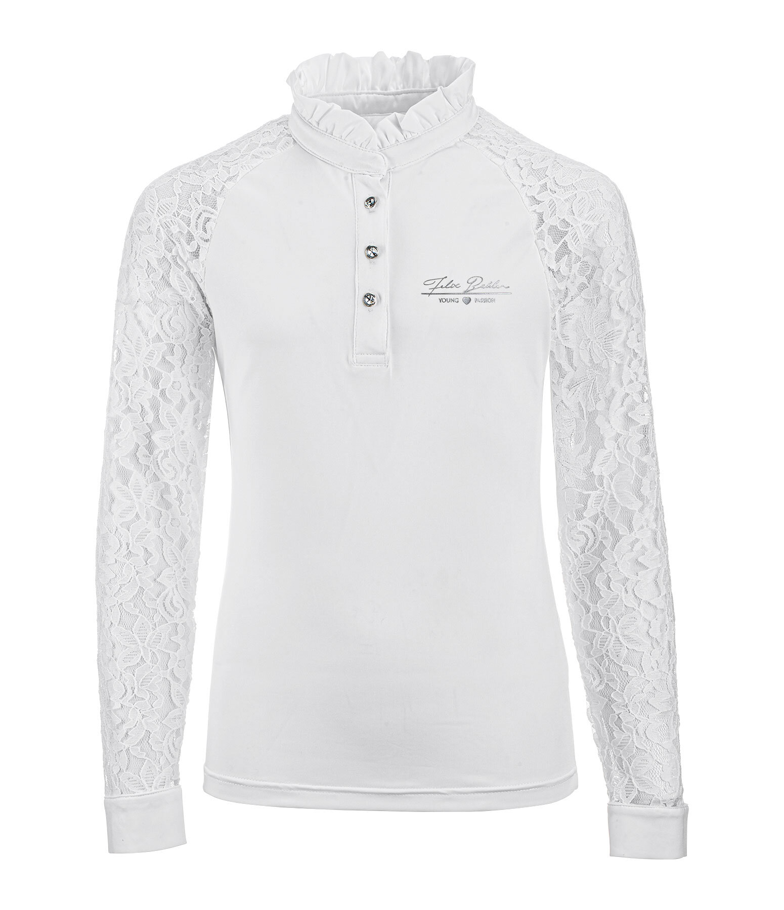 functioneel kids wedstrijdshirt Ella met lange mouwen
