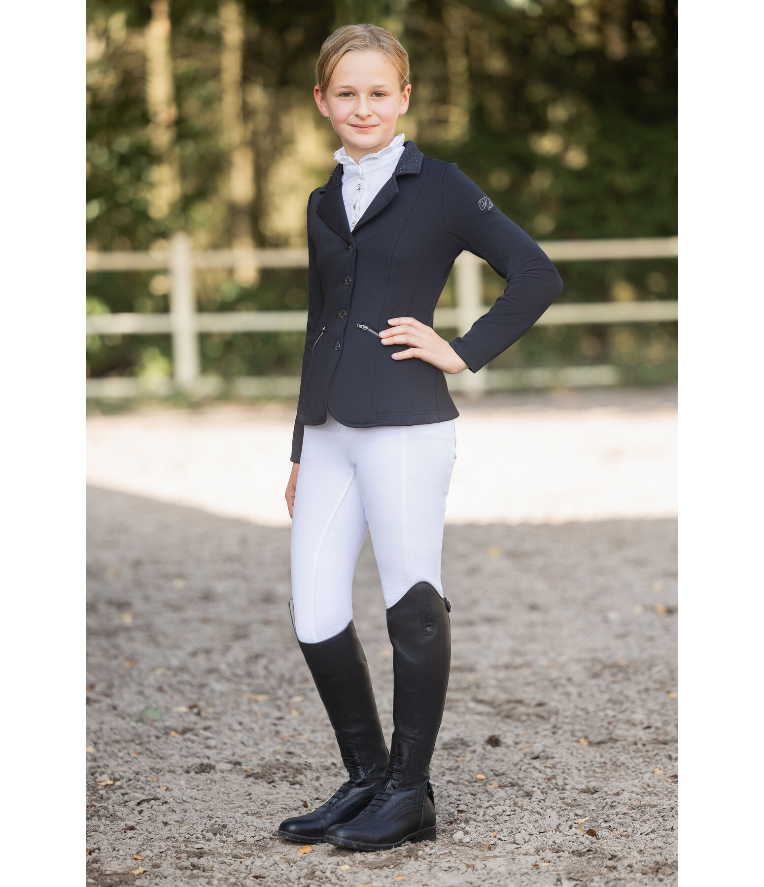 functioneel kids wedstrijdjasje Dahlia