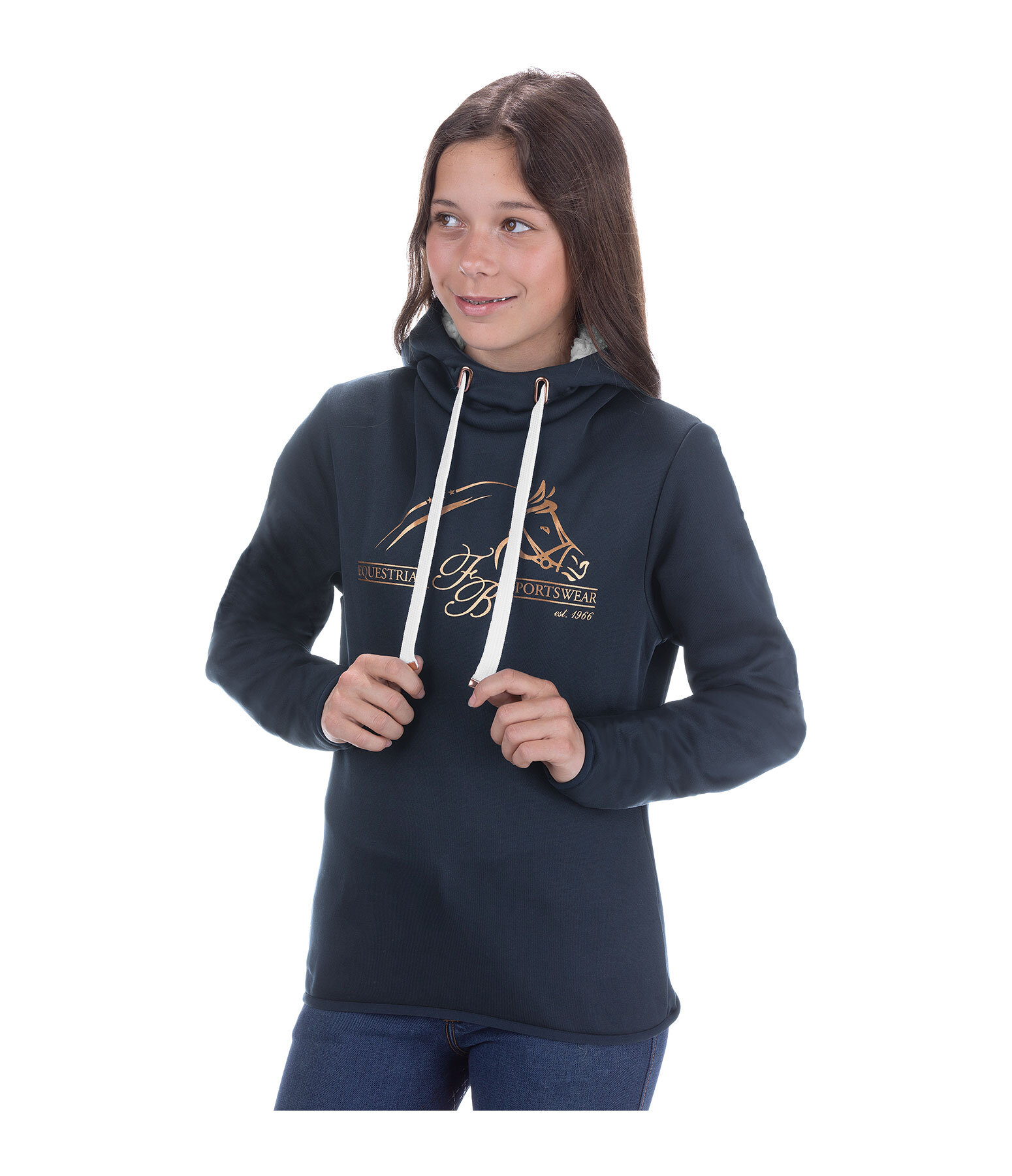 kids performance stretch hoodie Bijou