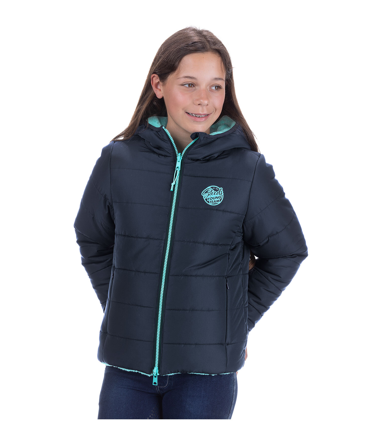 kids omkeerbare bodywarmer Solea