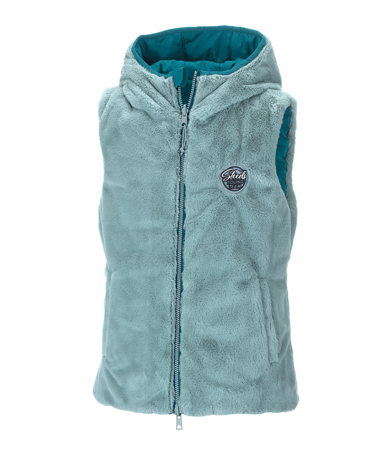 kids omkeerbare bodywarmer Solina