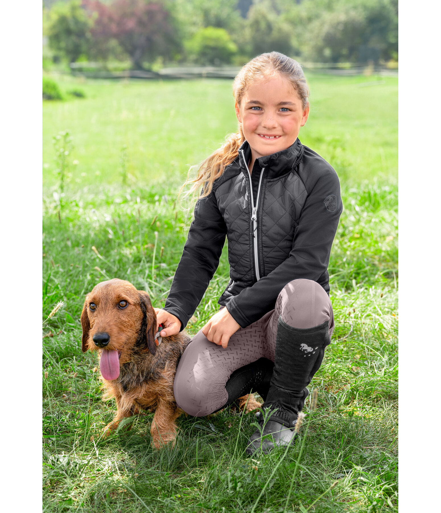 kids combi gewatteerde jas Malina