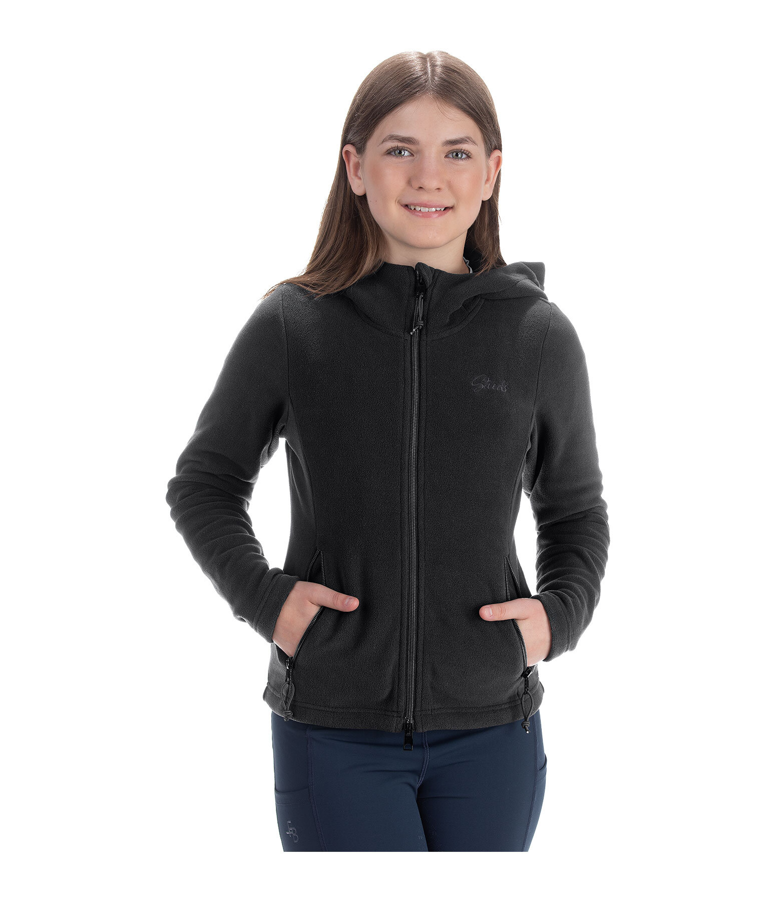 kids fleecejas Sibille Winter met capuchon