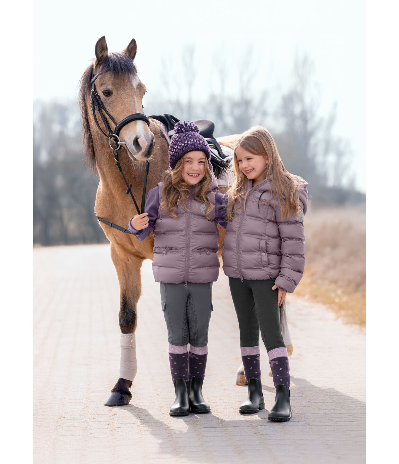kids bodywarmer Calla met capuchon
