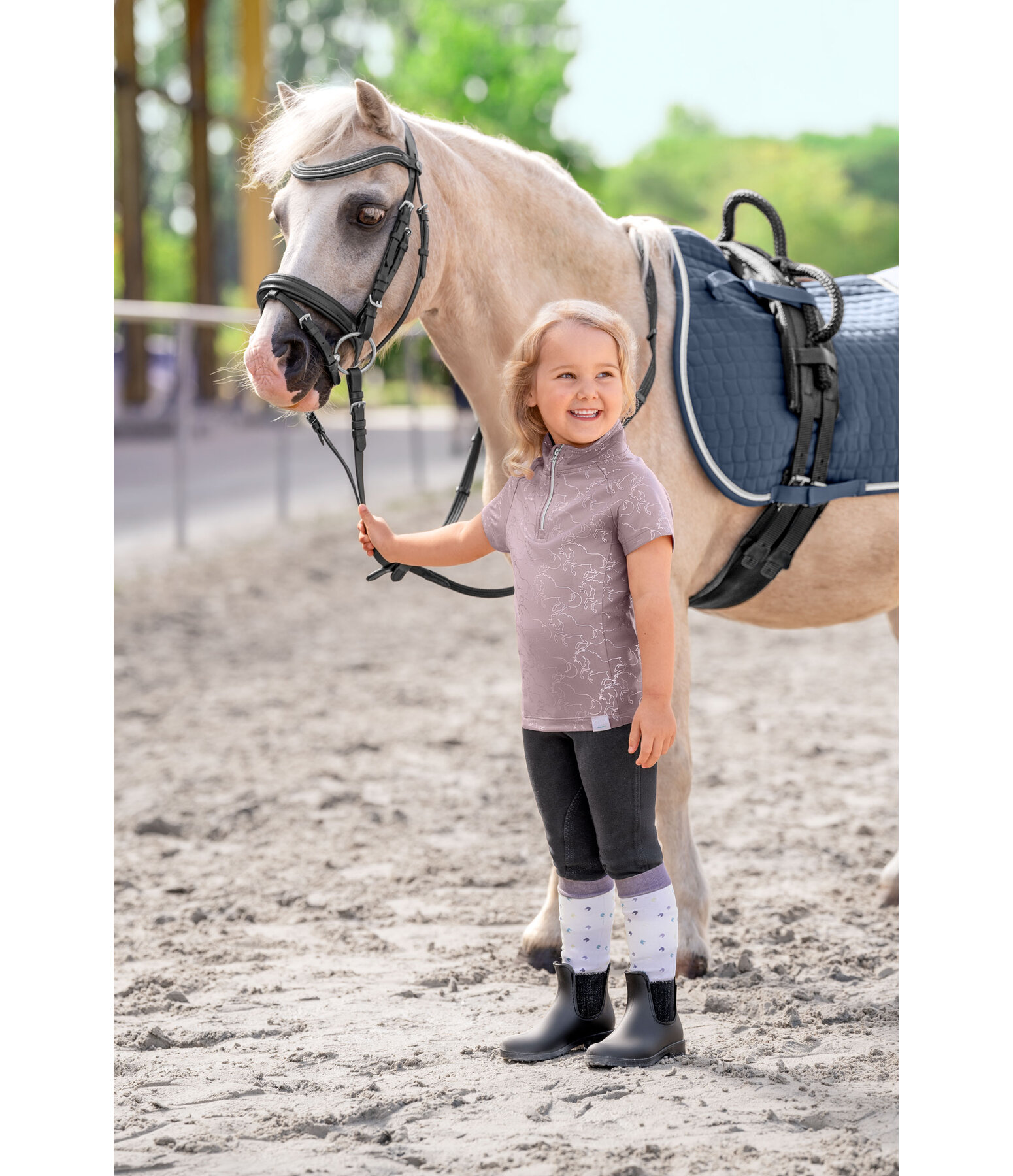 kids UV-zipshirt Suna