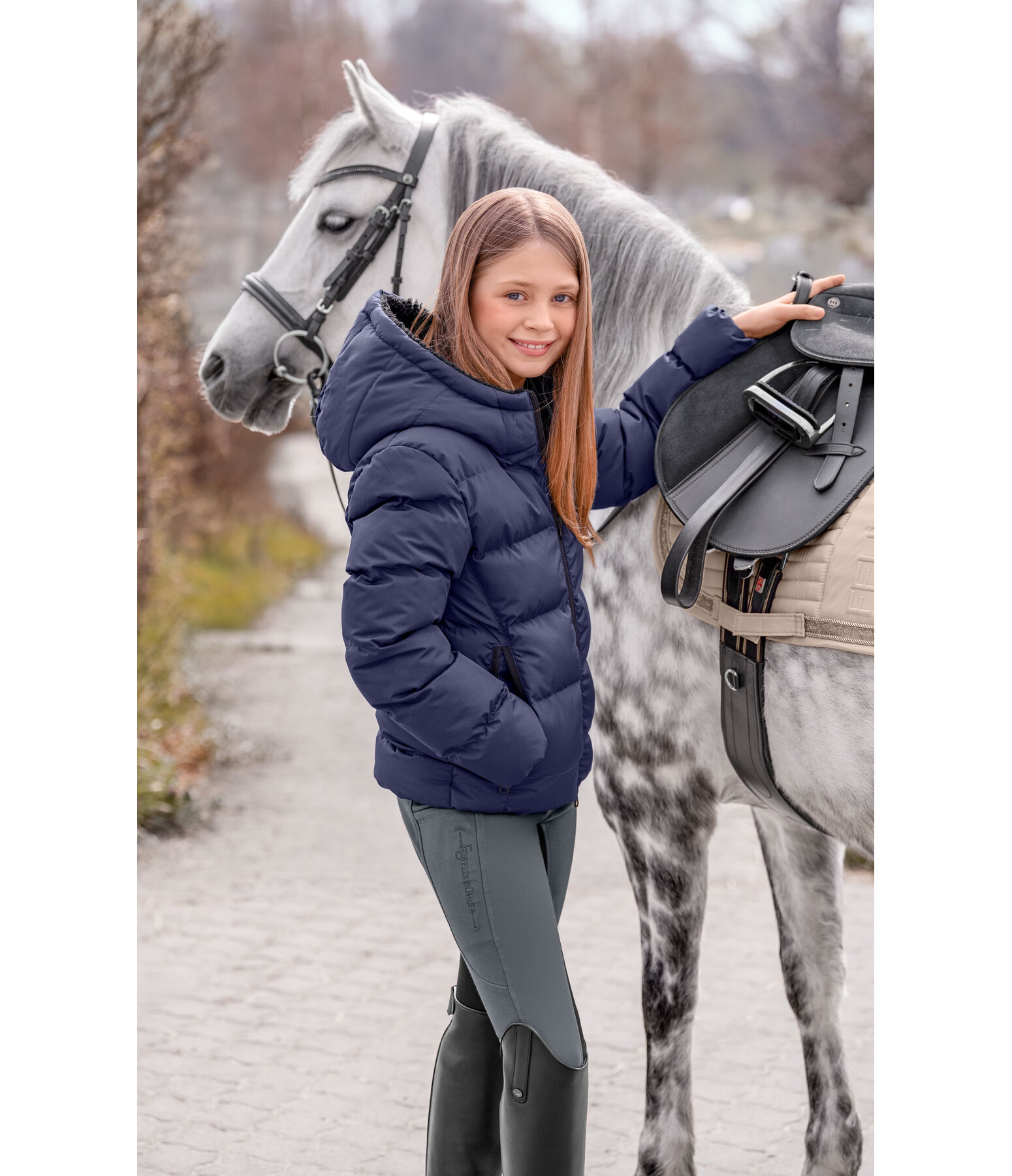 kids gewatteerde winterjas Calisha