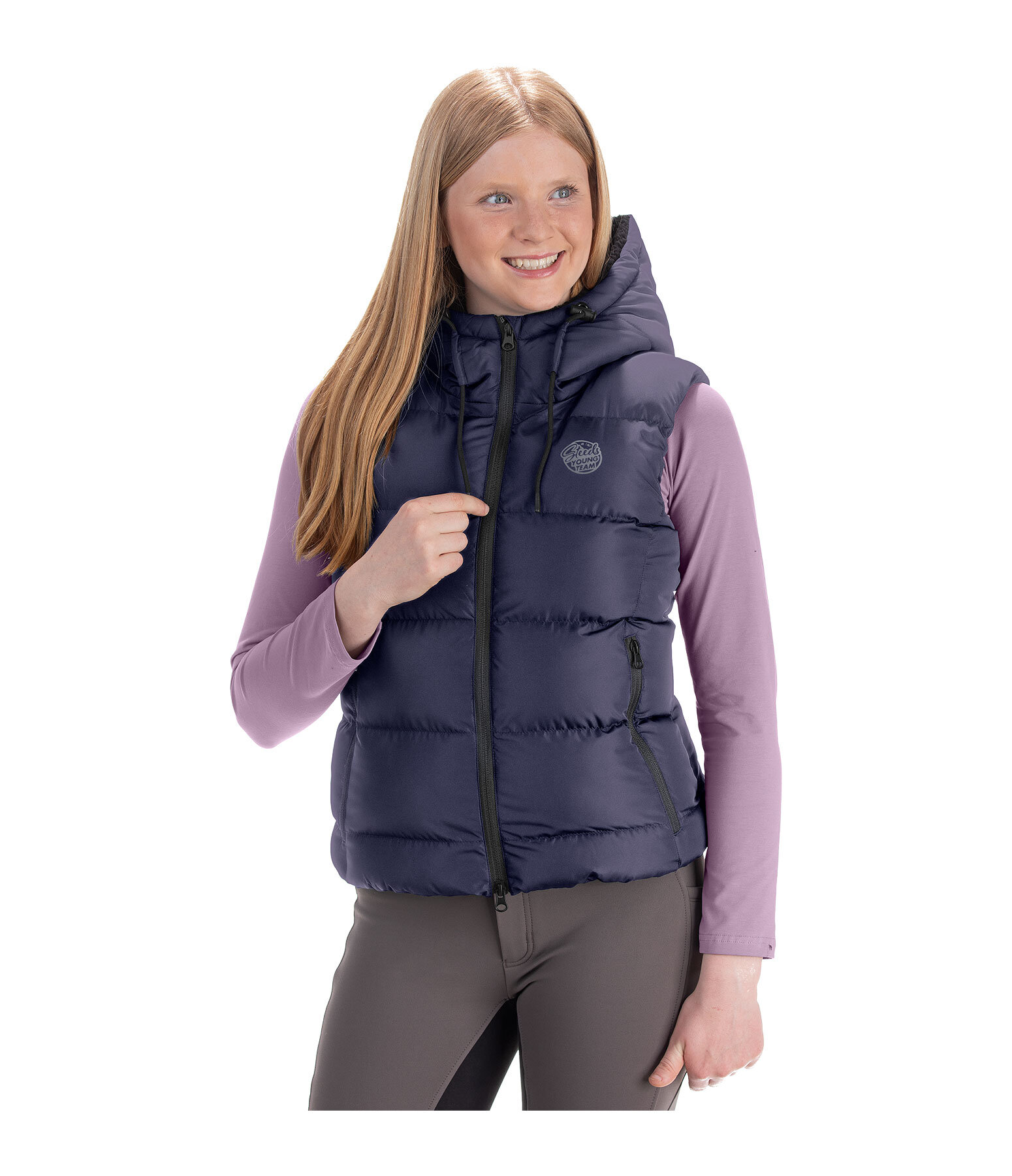 kids gewatteerde winter bodywarmer Cassi