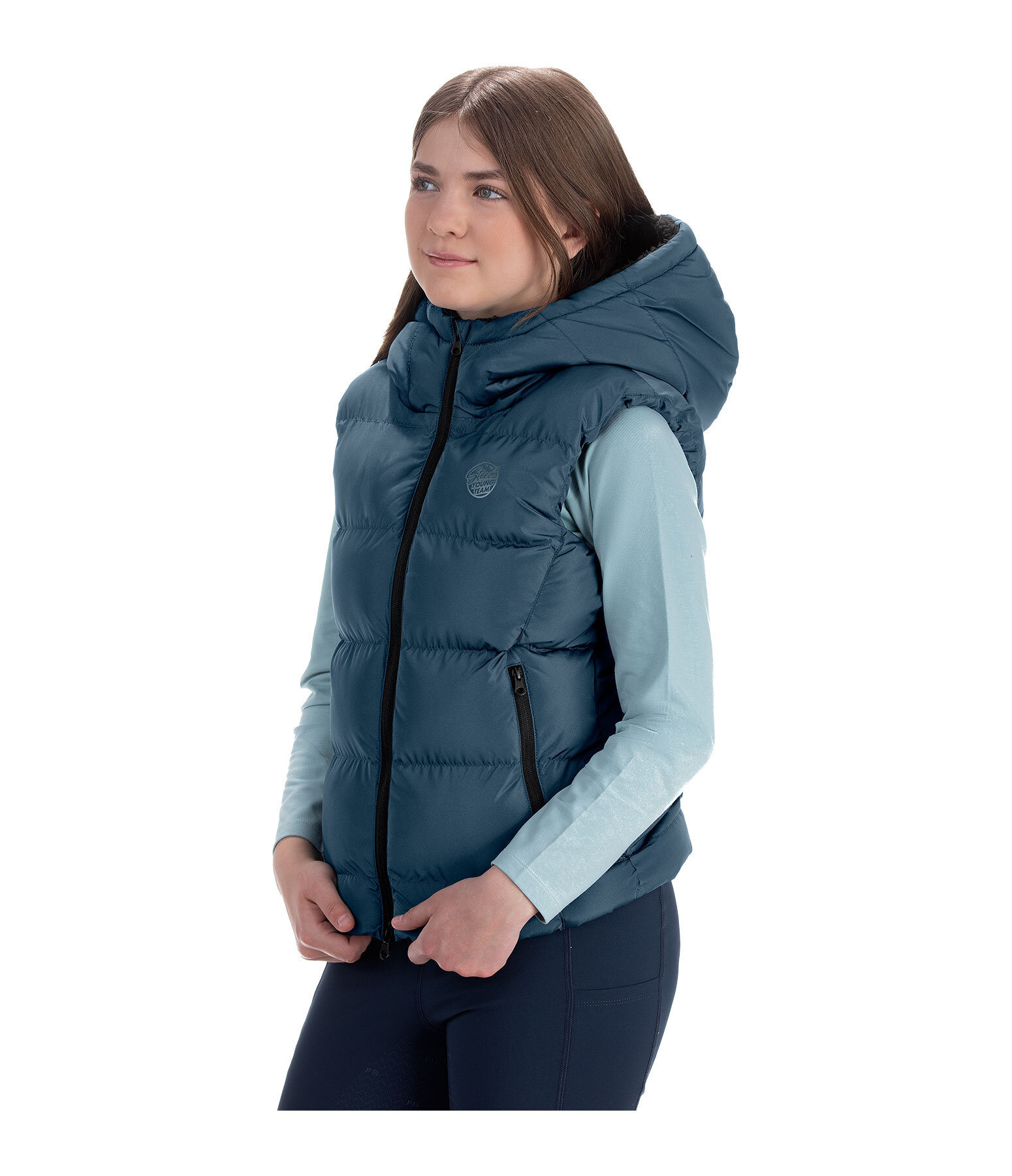 kids gewatteerde winter bodywarmer Cassi