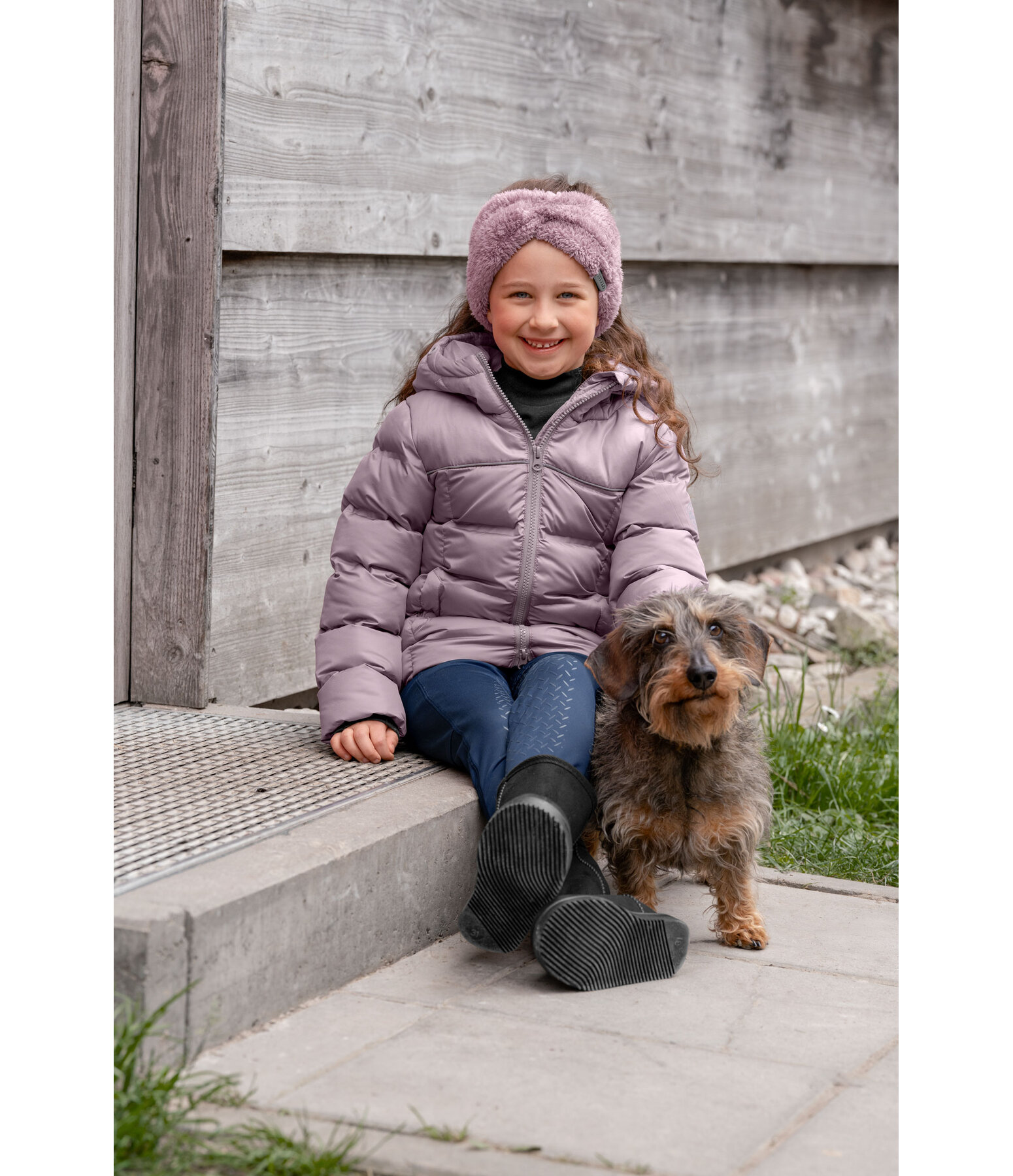 kids gewatteerde winterjas Fenna