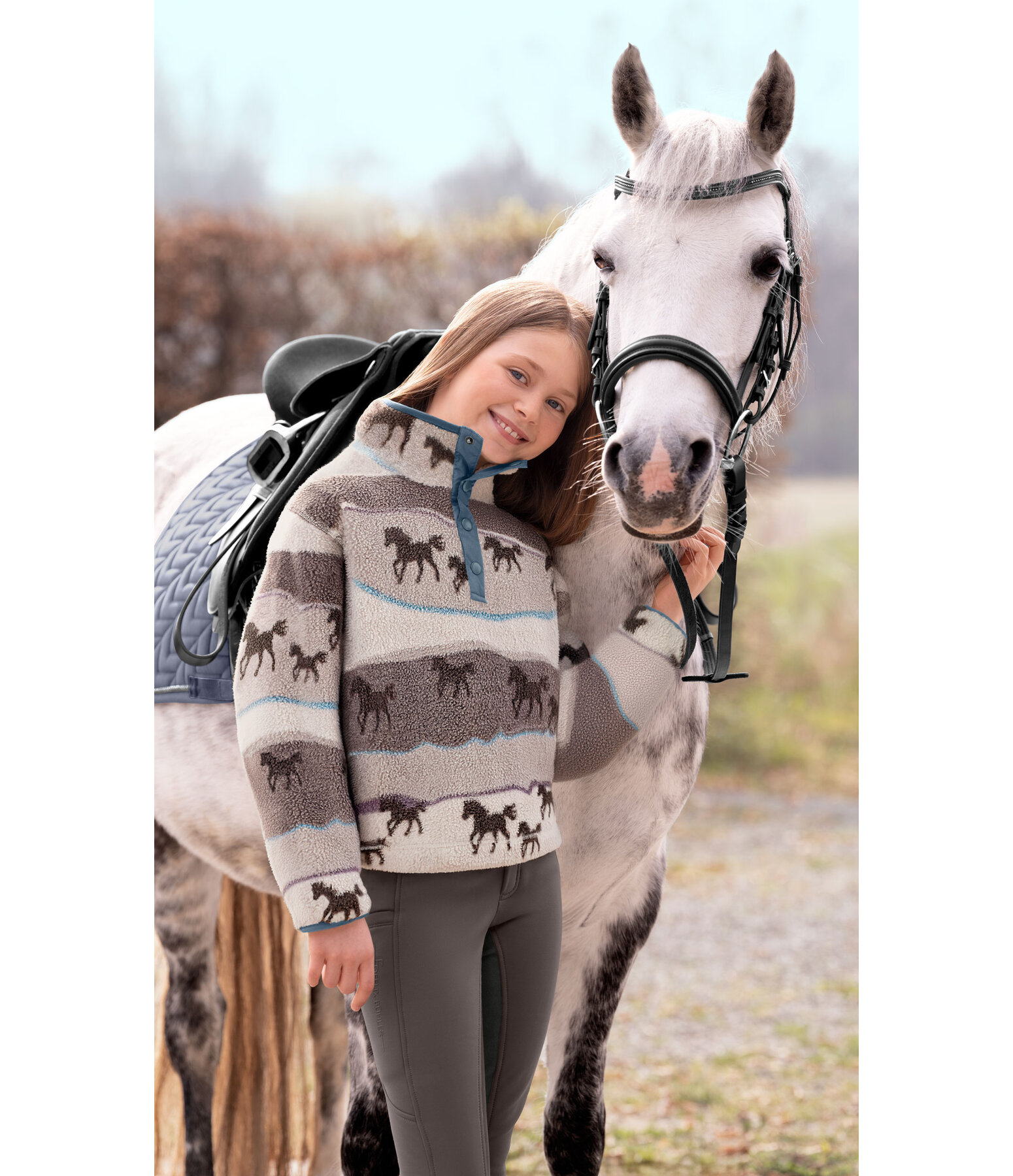 kids teddyfleece hoodie Zuri