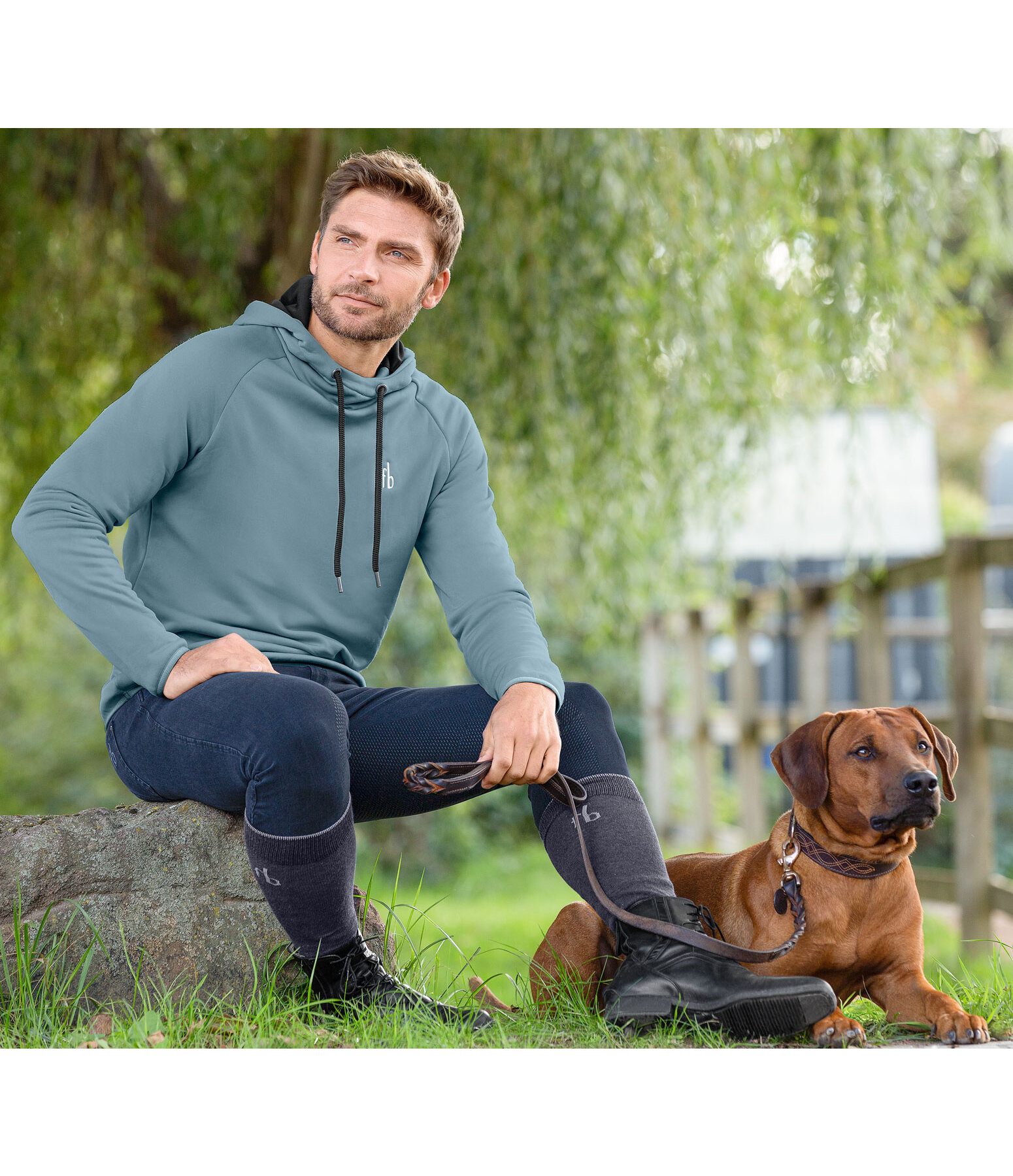 heren performance-stretch-hoodie Madison