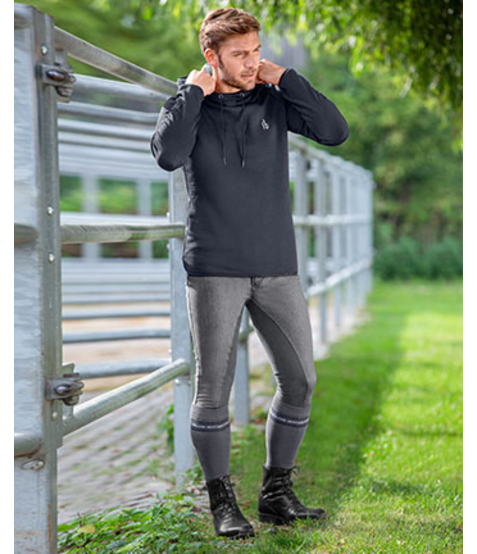 heren performance-stretch-hoodie Madison