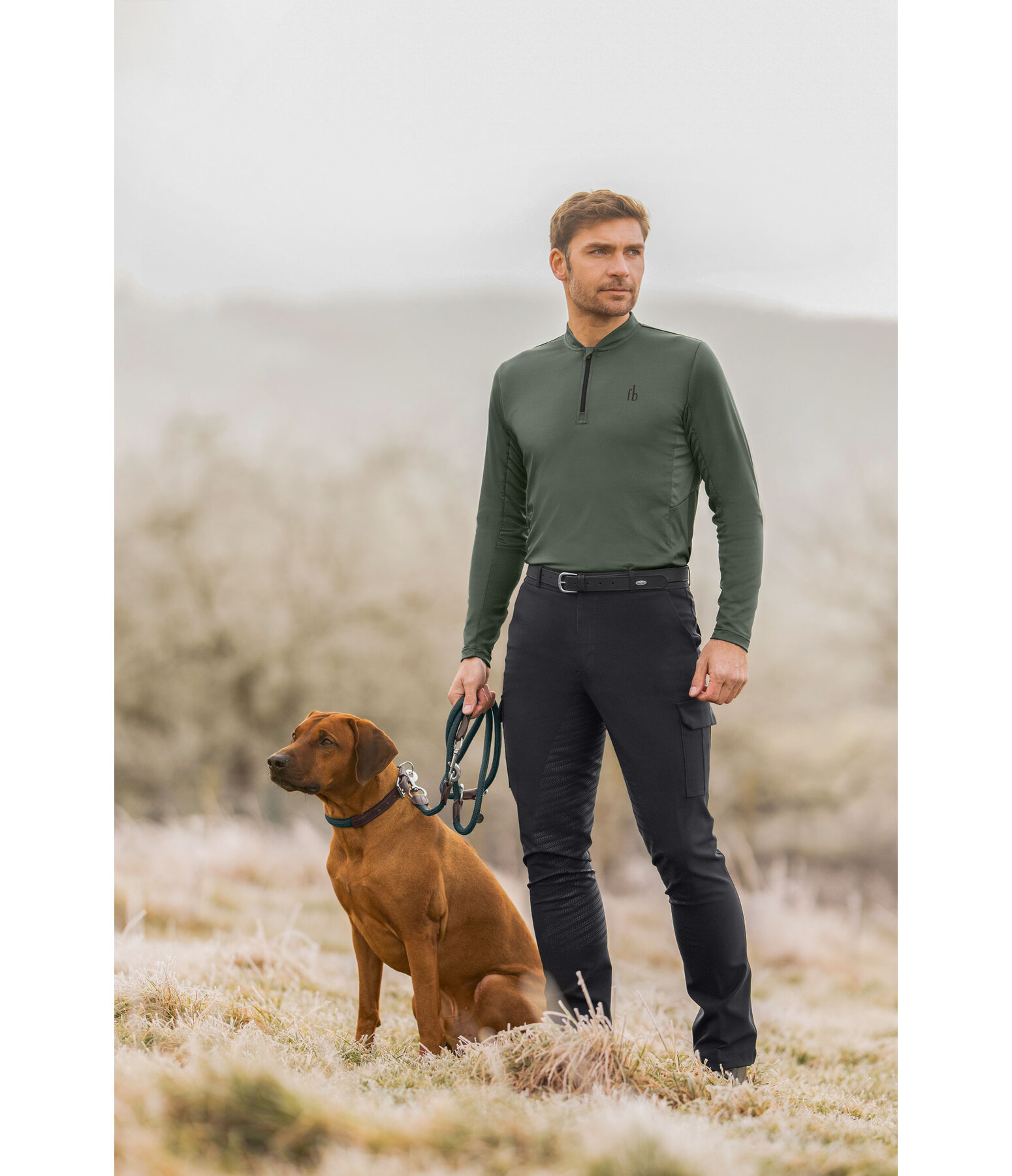 heren functionele longsleeve Rom
