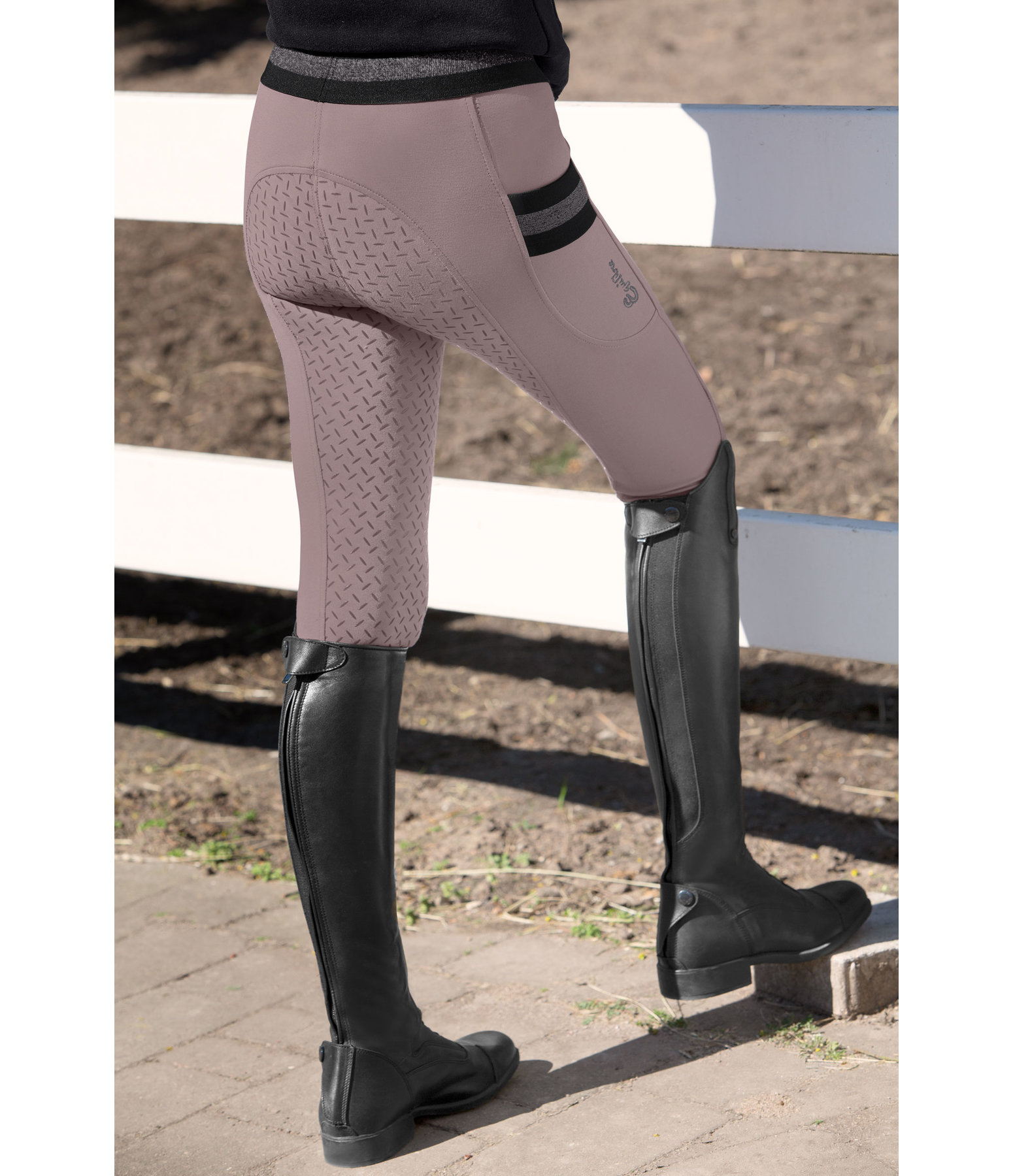 kids grip legging Aurelie met zitvlak