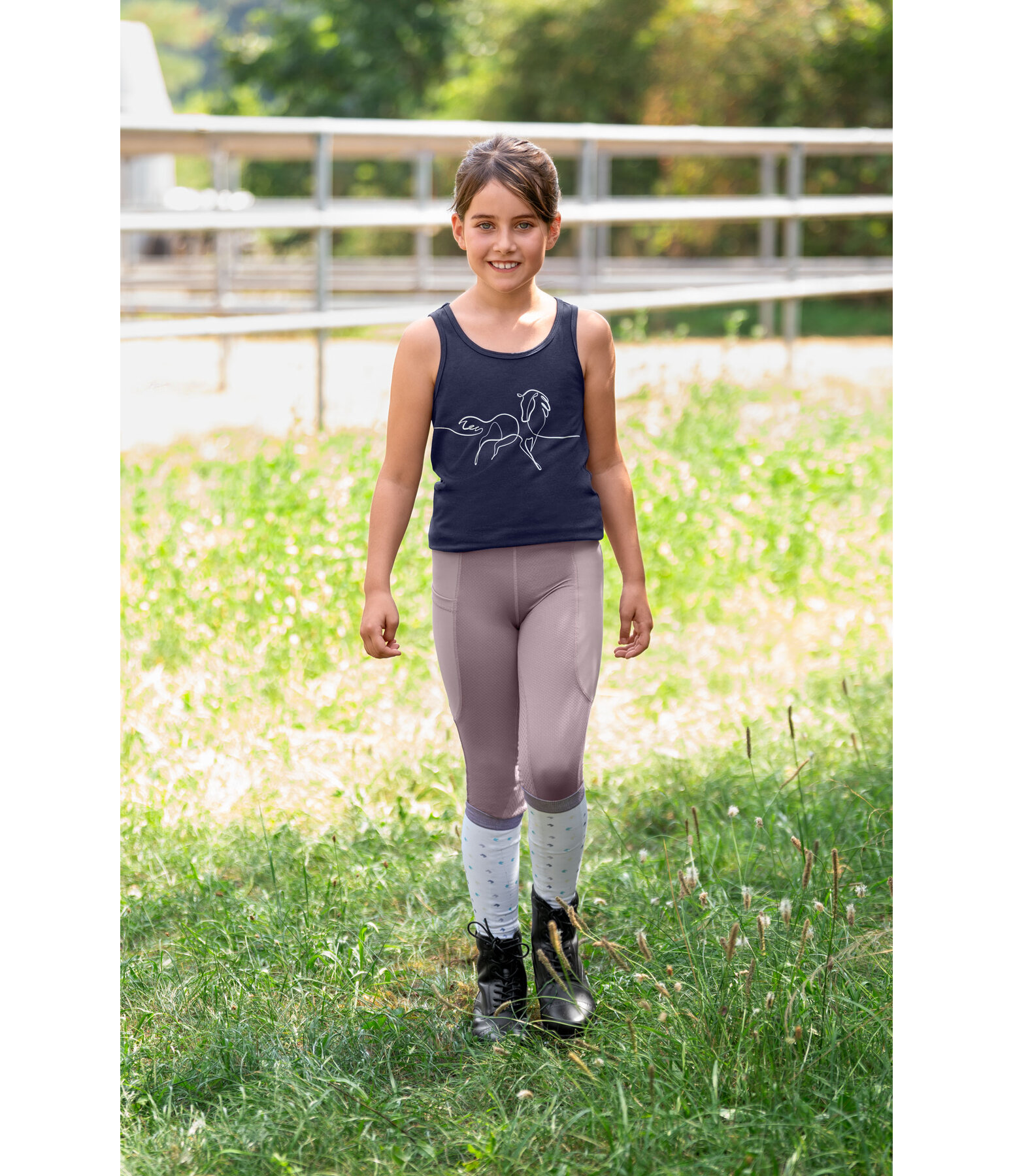 kids grip zomerlegging Sunny met zitvlak