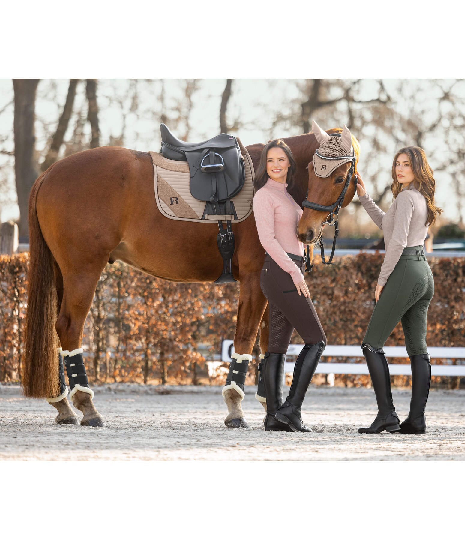 high waist grip rijbroek Juliane