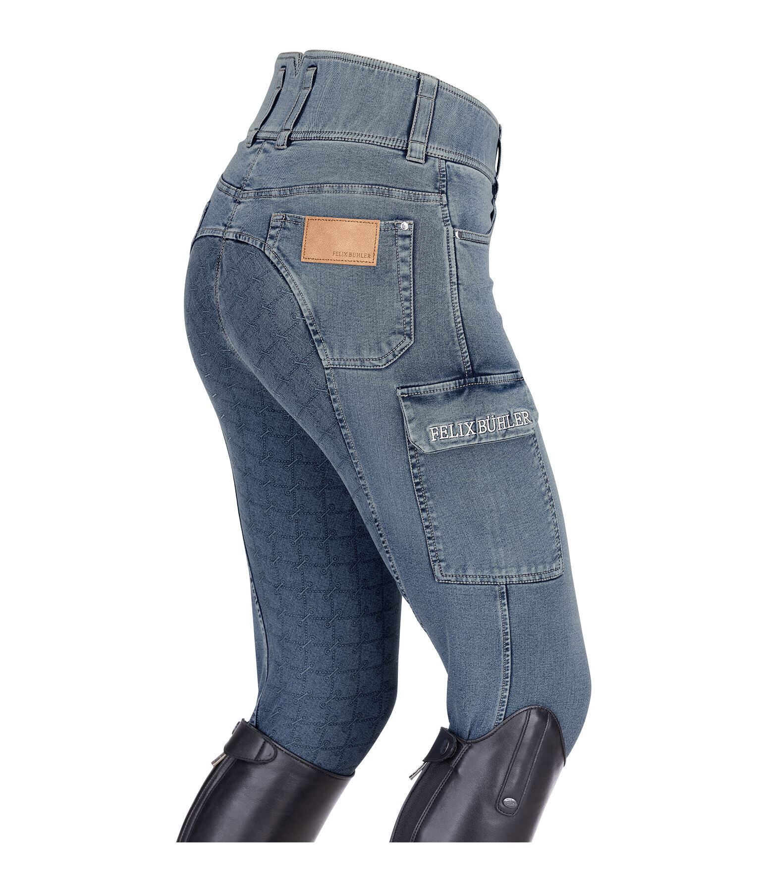 grip jeans rijbroek highwaist Laura