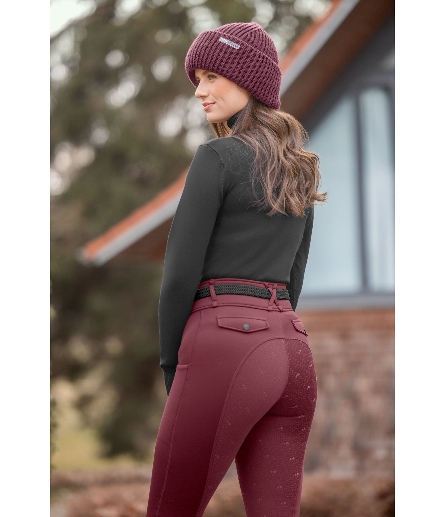hybrid thermo grip winter rijbroek Tina