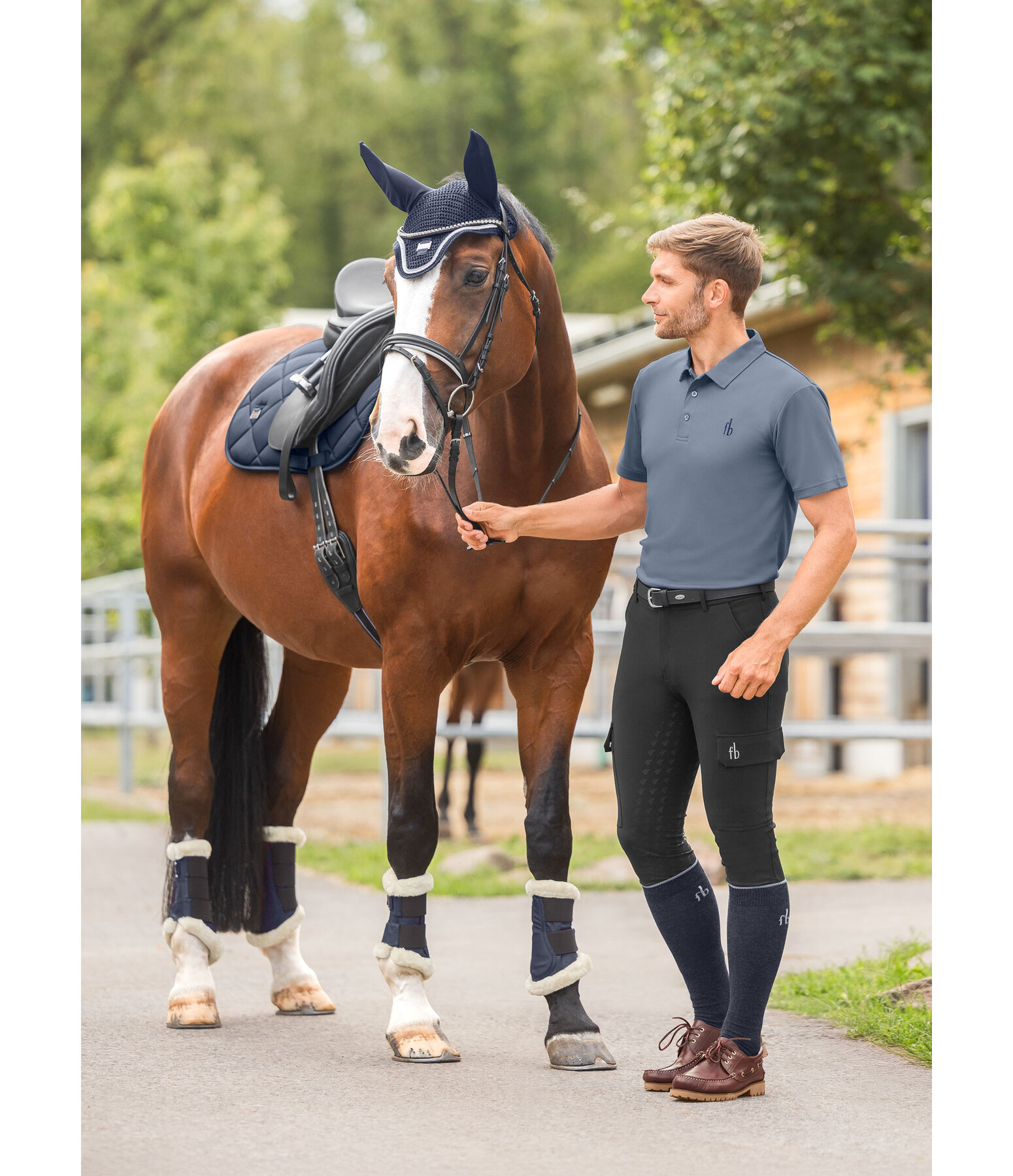 heren hybrid grip rijbroek Sitka met zitvlak