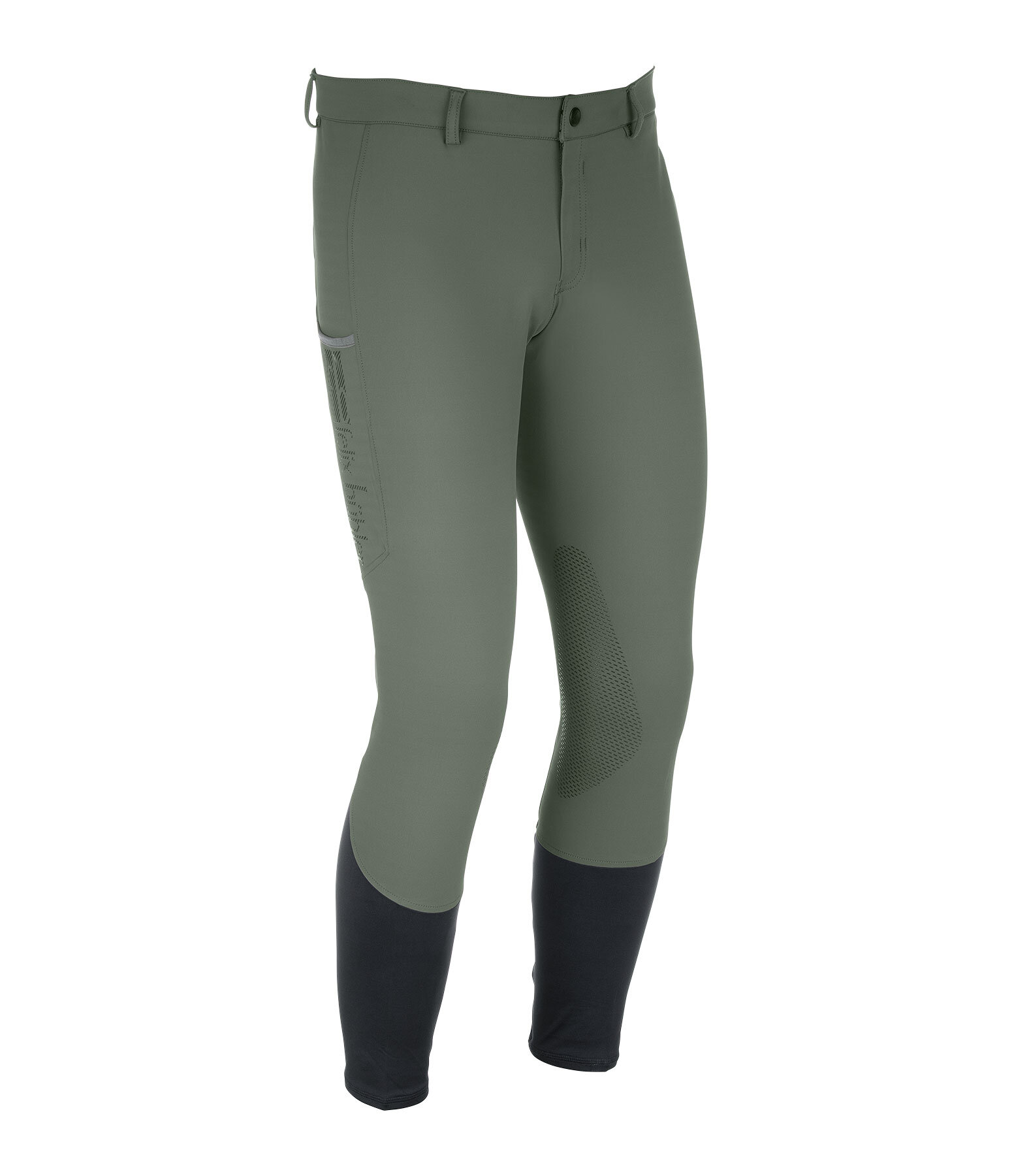 heren hybrid rijbroek Performance Tights Seatle met knievlak
