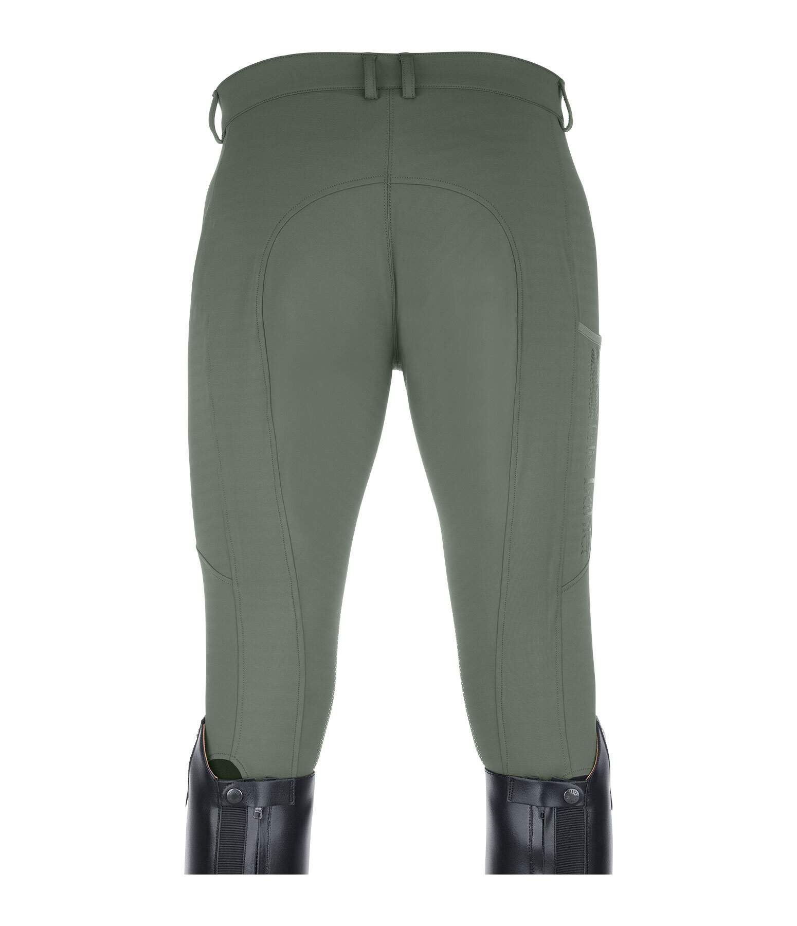 heren hybrid rijbroek Performance Tights Seatle met knievlak