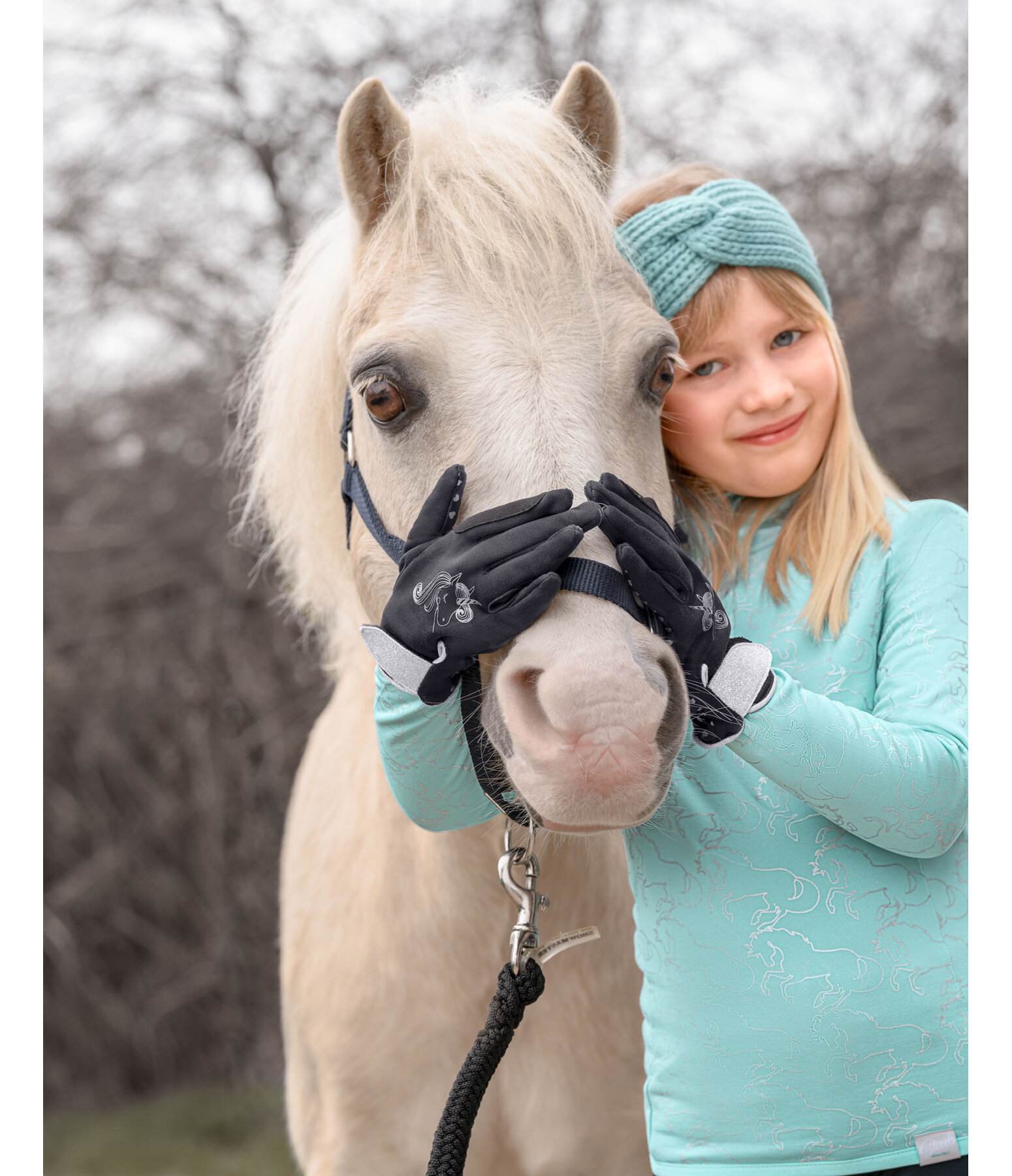 kids winter rijhandschoen Diamant
