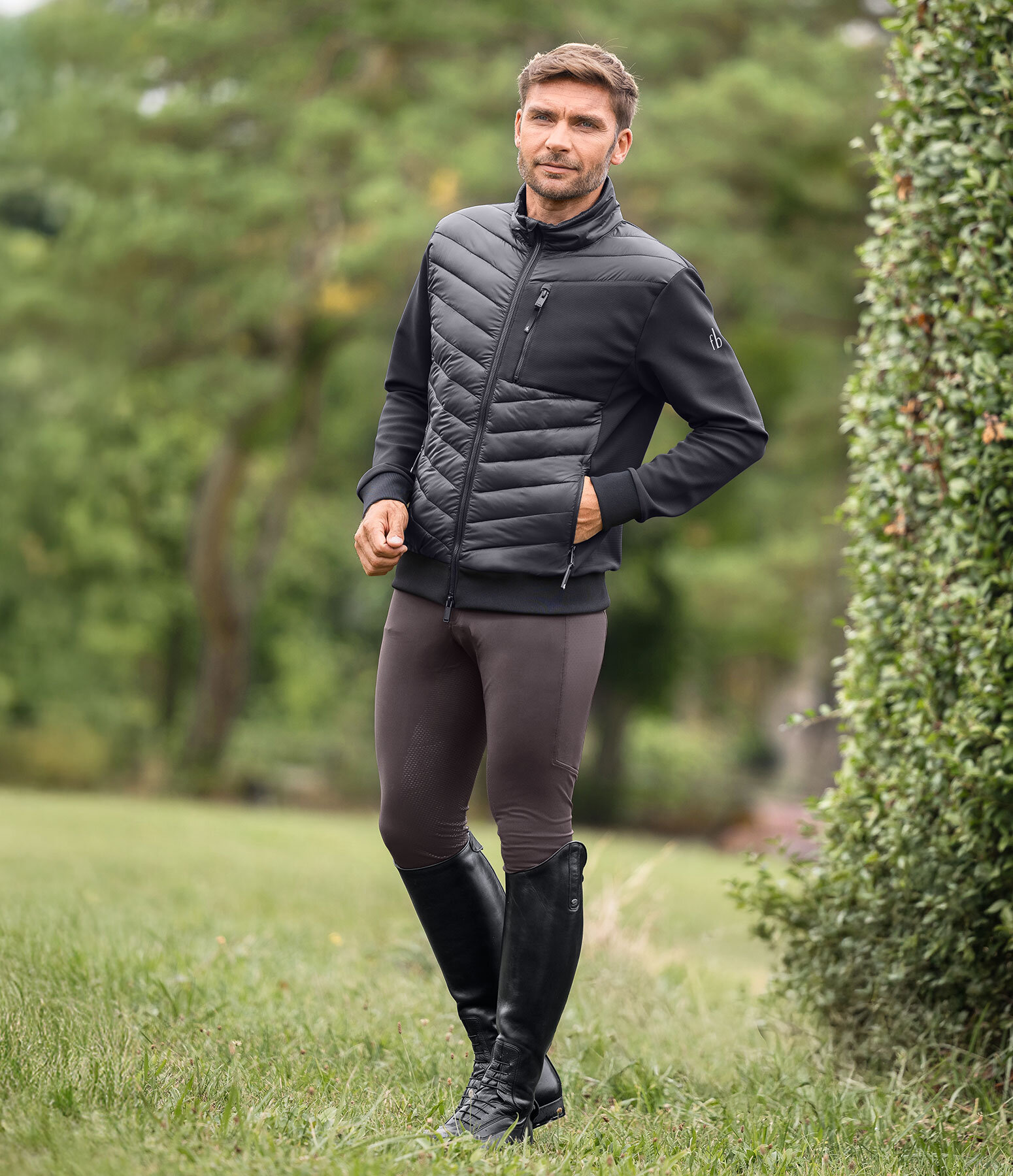 Heren-Outfit Lissabon in zwart