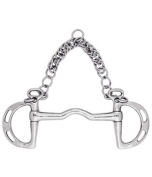 SILK STEEL springstang Kimblewick - 350238-13,5