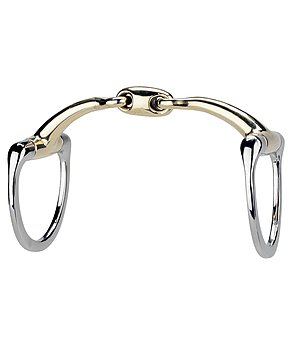 GOLD MEDAL D-ring bit Anatomica, dubbel gebroken, dikte 16 mm - 350245