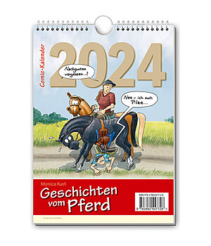 Grafische Anstalten Paardenverhalen: comic kalender 2022 - 402257