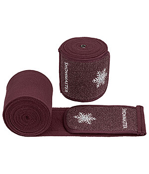 SHOWMASTER Christmas Collection fleece bandages set van 2 - 621794
