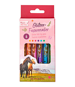 Die Spiegelburg glitter vezelstiften - paardenvrienden - 621909