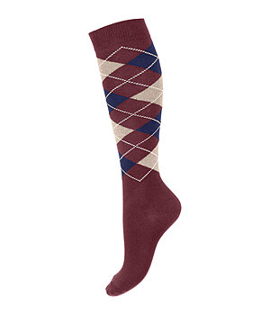 STEEDS kniekousen Argyle - 650554-2-MA