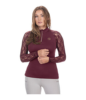 Felix Bhler functioneel longsleeve Sanne met rits - 653761-S-MA