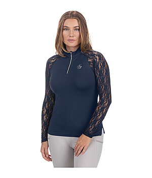 Felix Bhler functioneel longsleeve Sanne met rits - 653761-S-NV