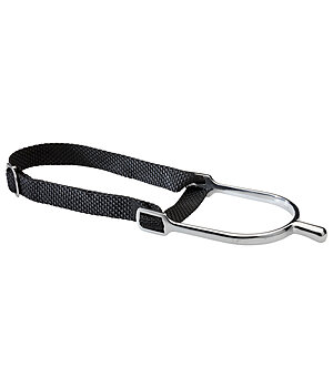 SHOWMASTER stompe sporen set met riemen - 710187