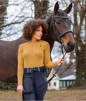 Dames outfit Ella in golden mango - OFW23326