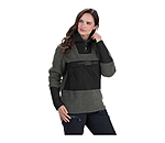 sherpa fleece hoodie met capuchon