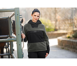 sherpa fleece hoodie met capuchon
