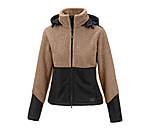 Sherpa-hoodie met afneembare capuchon
