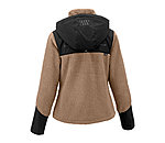 Sherpa-hoodie met afneembare capuchon