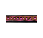 lederen hondenhalsband Good Dog