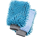 Chenille microvezel poetshandschoen