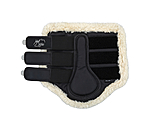 Anschmiegsame Dressurgamaschen mit Innenfutter aus weichem, weitmaschigem Distanzgewebe. Das Meshgewebe f�rdert die Luftzirkulat