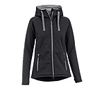 Performance stretchjas Viska met capuchon