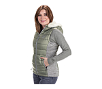 combi bodywarmer Liah met capuchon