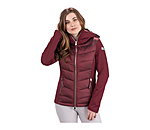 softshell combi rij-jas Claire met capuchon