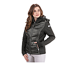 softshell combi rij-jas Claire met capuchon